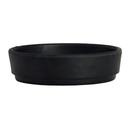 Cali Black 2 Ounce Melamine Round Dish, 24 count