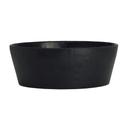 Cali Black 9 1/2 Ounce Melamine Round Bowl, 12 count