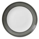 Bead Wash Truffle Alumina Vitrified 11.25 inch Accent Coupe Plate, 6 count
