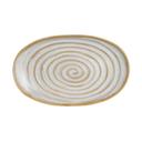 Azores Costa Porcelain 11.0 inch Oval Plate, 12 count