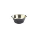 Stainless Steel 1.5 Ounce Black Ramekin, 24 count