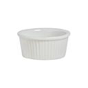 American Basics Alumina Vitrified 4 Ounce Fluted Ramekin, 12 count