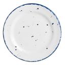 Brisa 11 inch Dia Rimmed Edge Platter, 6 count