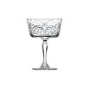 Tattoo 9 Ounce Crystalline Champagne Saucer, 12 count