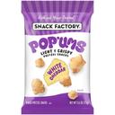 Pop'ums Light and Crispy White Cheddar Pretzel Snacks