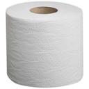 4 x 3.8 inch Basic White Standard Embossed 2 Ply Toilet Paper