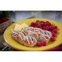 Iced Raspberry Twist Danish