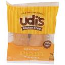 Udis Gluten Free Plain Bagel, 3.5 Ounce -- 24 per case.