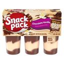 Chocolate Vanilla Pudding 5.5 Ounce Cup