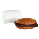 Unlabeled BBQ Pork Rib Sandwich