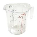 Winco Color Graduations Polycarbonate Measuring Cup, 1 Quart -- 6 per case.