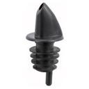 Winco Black Free Flow Pourer -- 12 per case.