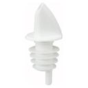 Winco White Free Flow Pourer -- 12 per case.