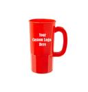Polypropylene Red Stein with 2 COLOR Custom Logo