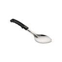 Conventional Stainless Steel 1.5 mm Thickness Solid Serving Spoon with Polypropylene Black Handle