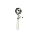 18/8 Stainless Steel Standard Size Disher with Ivory Handle