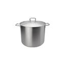 Elements Stainless Steel Stock Pot with Cover 12 Quart Capacity
