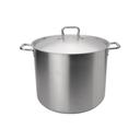 Elements Stainless Steel Stock Pot with Cover 24 Quart Capacity