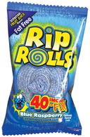 Rip Rolls - Blue Raspberry, 1.4 Ounce -- 288 per case.