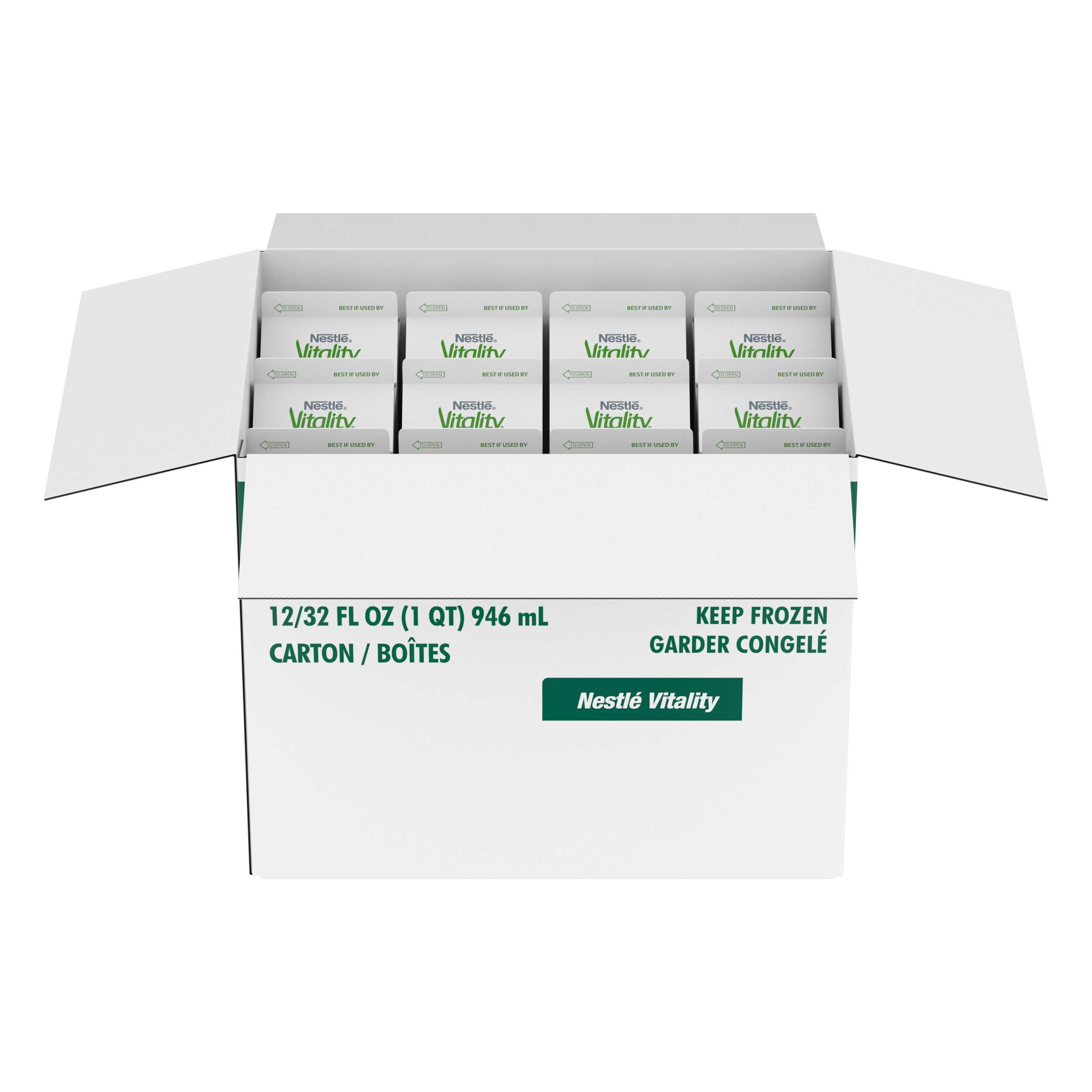 Vitality Strawberry Kiwi Enhanced Water Concentrate, 32 Fluid Ounce -- 12 Per Case