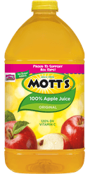 Mott's Apple Regular Juice, 1 Gallon -- 4 Case