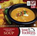 Taste Traditions Gluten Free Cheesy Chicken Tortilla Soup, 3 Pound -- 6 per case.