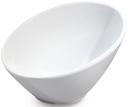 GET Enterprises San Michele Melamine White Cascading Petite Bowl, 3 Ounce -- 48 per case