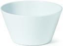 GET Enterprises Melamine White Round Bouillon Bowl, 12 Ounce -- 48 per case
