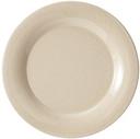 GET Enterprises Melamine with Bamboo Cellulose BambooMel Wide Rim Plate, 6.5 inch -- 48 per case