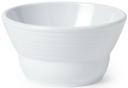 GET Enterprises Minski Melamine White Textured Bowl, 8 Ounce -- 12 per case
