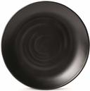GET Enterprises Nara Melamine Black Round Plate, 10 inch -- 12 per case