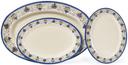 GET Enterprises Santa Lucia Melamine Oval Platter, 21 x 15 inch -- 12 per case