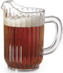 GET Enterprises SAN Clear Pitcher, 60 Ounce -- 12 per case