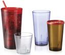 GET Enterprises SAN Plastic Red Tumbler with Coke Logo, 20 Ounce -- 72 per case