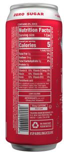 Sparkling Ice Plus Caffeine Cherry Vanilla Naturally Flavored Sparkling Water with Antioxidants and Vitamins, 16 Fluid Ounce -- 12 per case