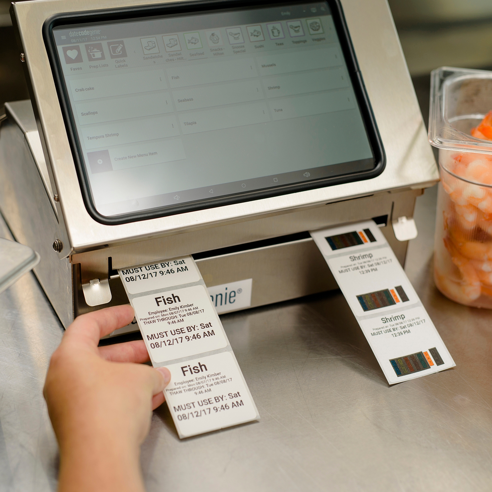 National Checking Blank DuraPeel Removable Label, 2 x 2 inch -- 4 per case.