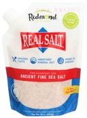 Redmond Real Salt Ancient Fine Sea Salt, 16 Ounce Pouch -- 6 per case