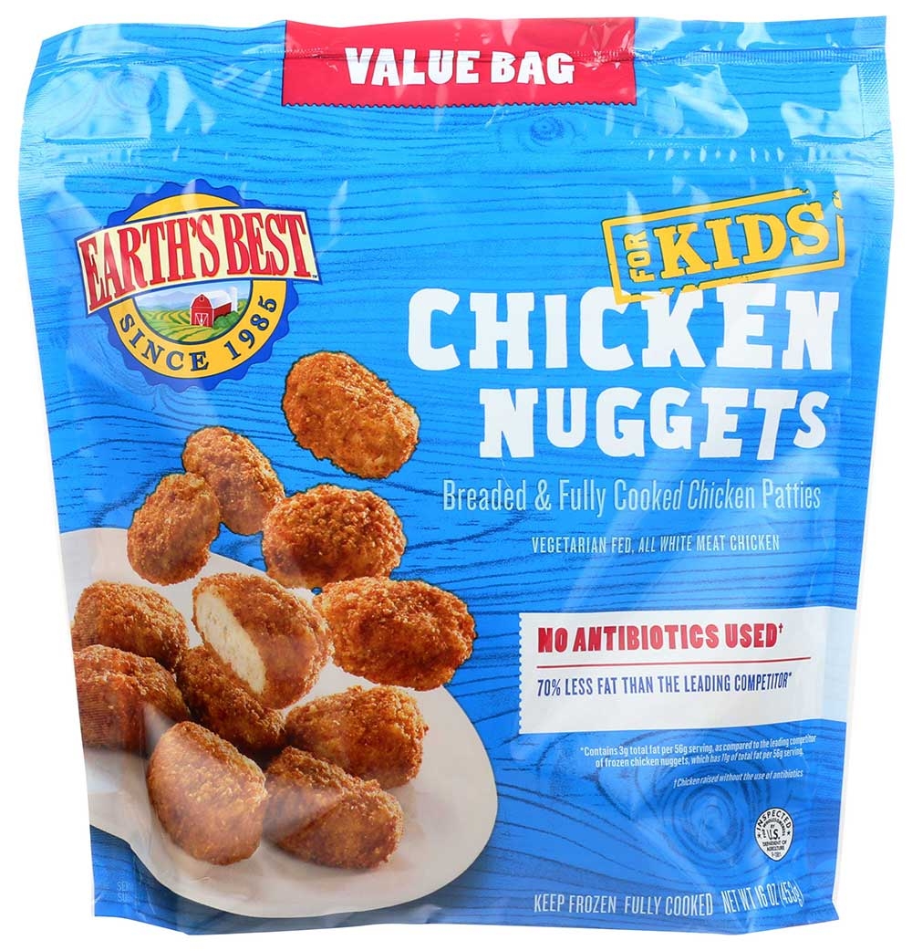 Earth's Best Baked Chicken Nuggets For Kids, 16 Ounce -- 6 Per Case