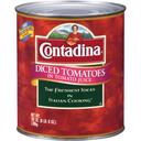 Contadina Diced Tomatoes in Juice - no. 10 can, 6 cans per case