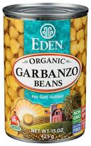Eden Foods Organic Garbanzo Beans, 15 Ounce -- 12 per case.