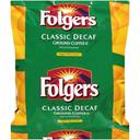Folgers Classic Decaf Ground Coffee - 1.05 oz. filter pack, 80 packs per case