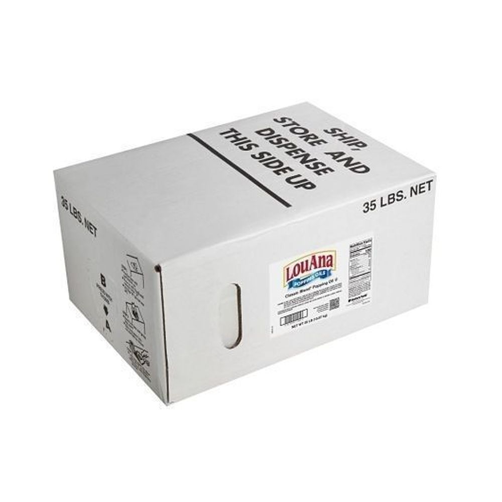 Louana Classic Blend Popping Oil, Bag-in-box Pack, 35 Pound