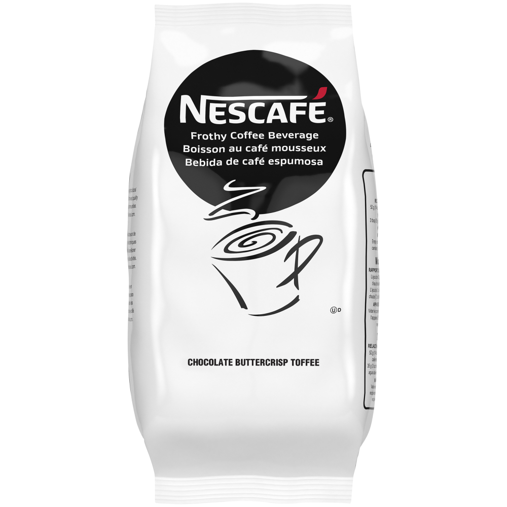 Nescafe Chocolate Butter Crisp Toffee Powder, 5.33 Ounce -- 6 per case.