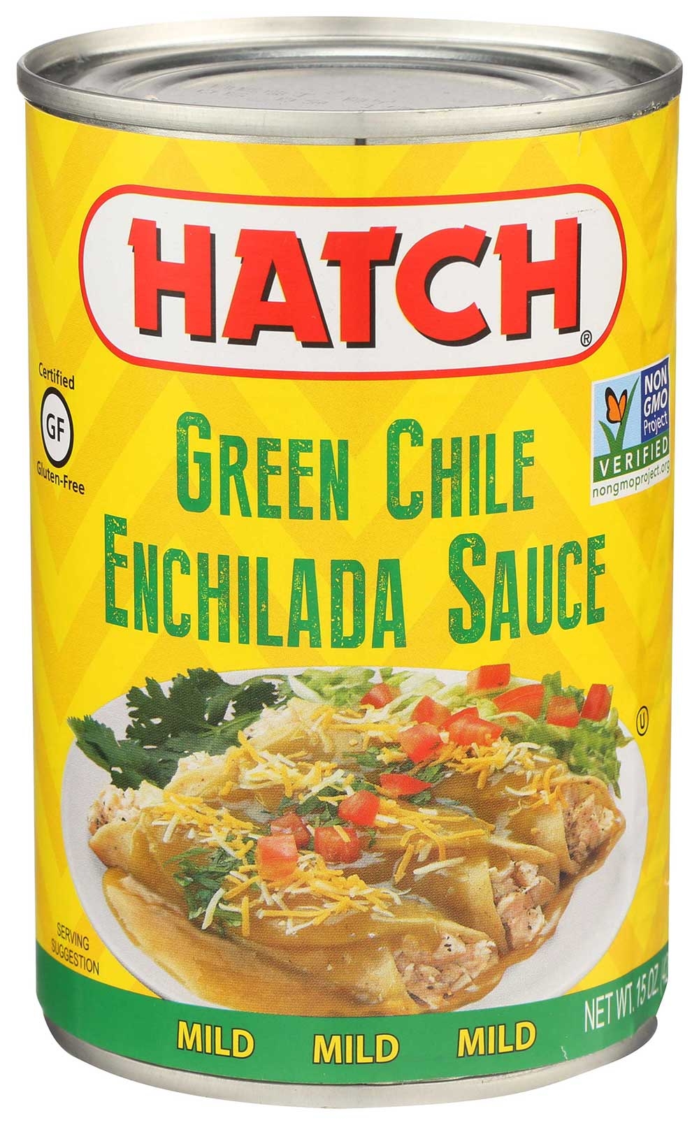 Hatch Chili Green Medium Enchilada Sauce, 14 Ounce -- 12 per case.