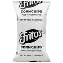 Frito Lay Regular Corn Chips, 1 Pound -- 8 per case.