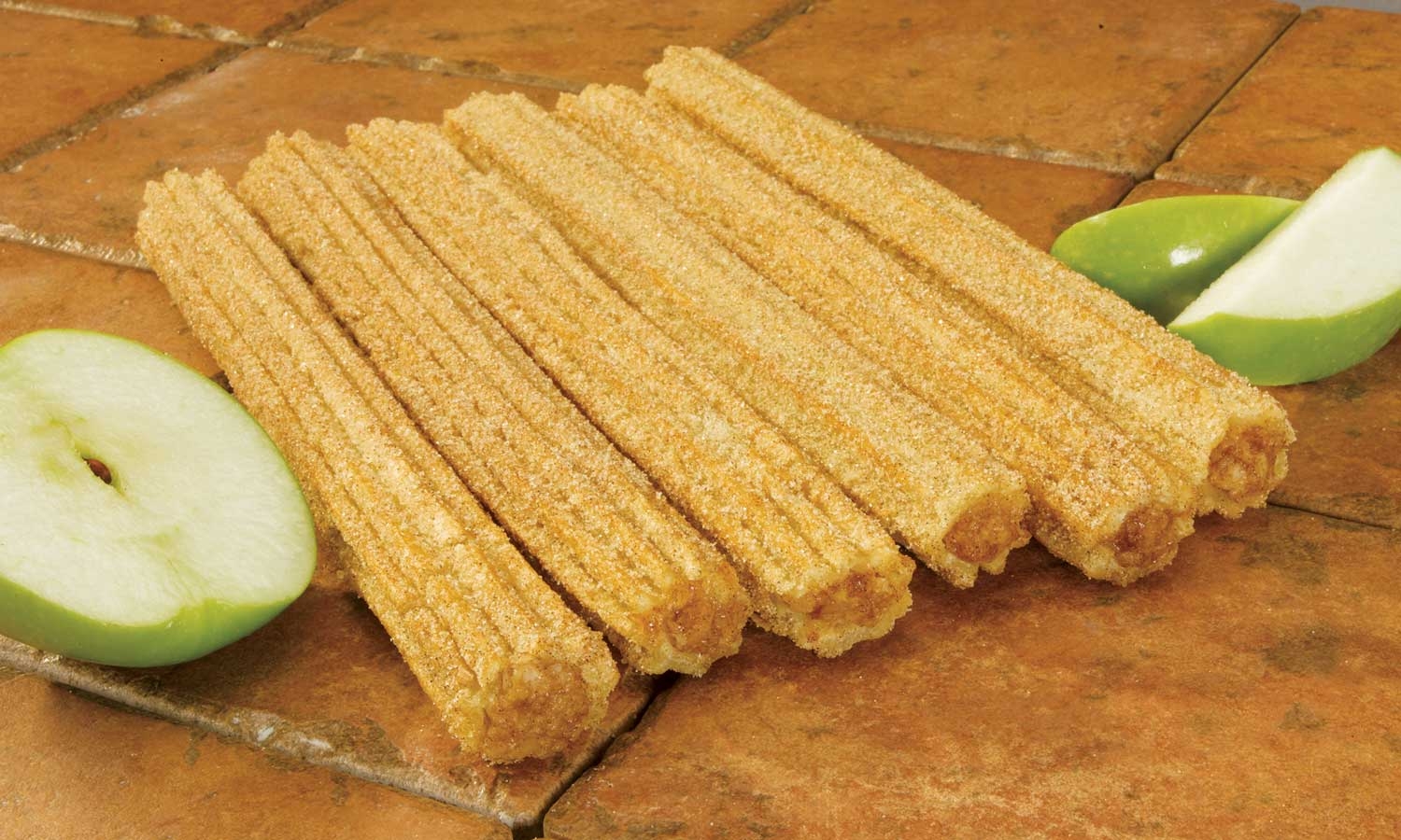 Hola Churros California Apple Filled Churro, 10 inch -- 50 per case.