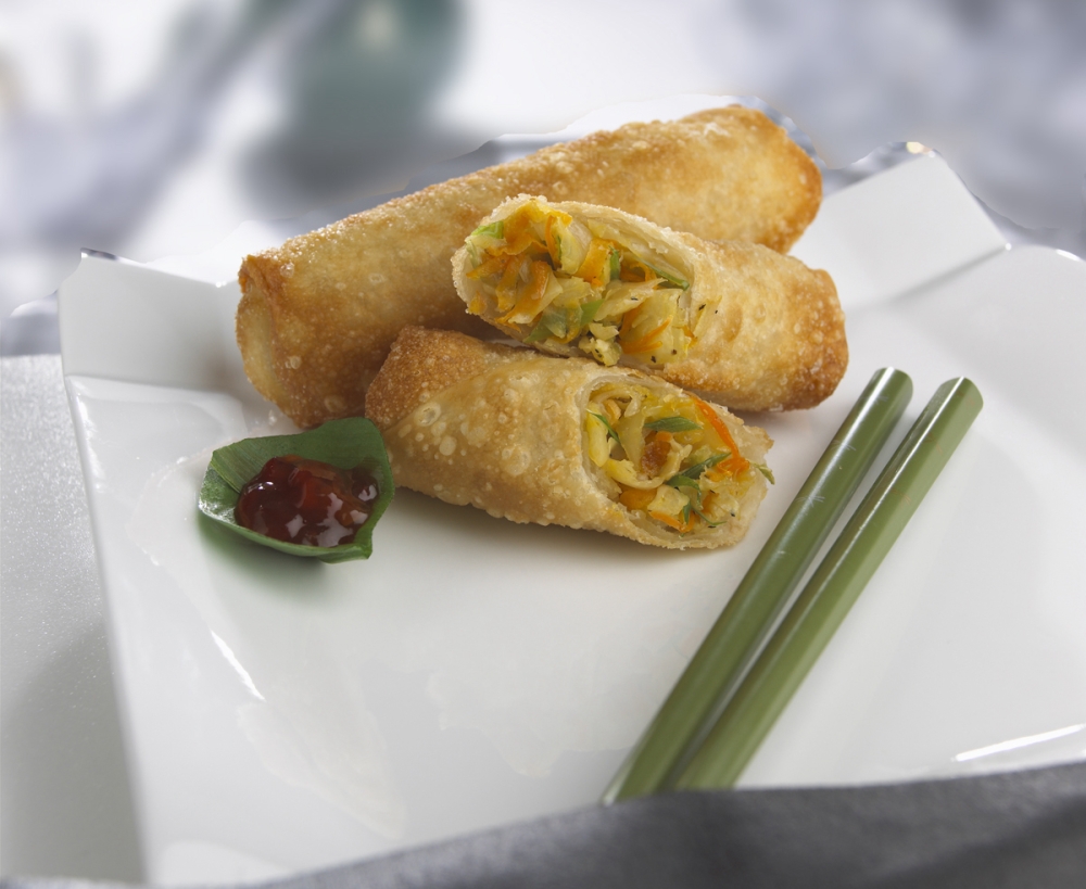 Cuisine Innovations Vegetable Egg Roll -- 100 per case.