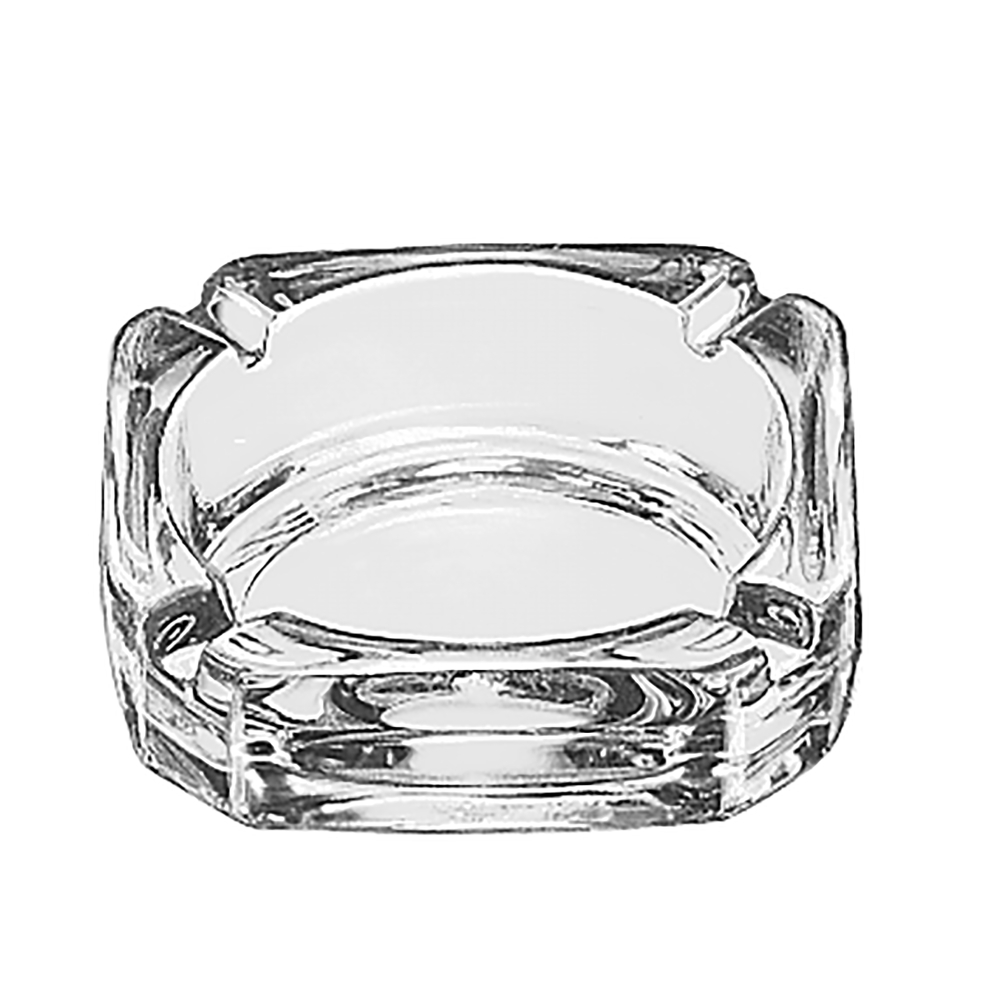 Libbey 5143 Square Ashtray, 3 3/4in. -- 36 Per Case