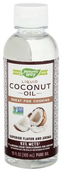 Natures Way Liquid Coconut Oil, 10 Fluid Ounce