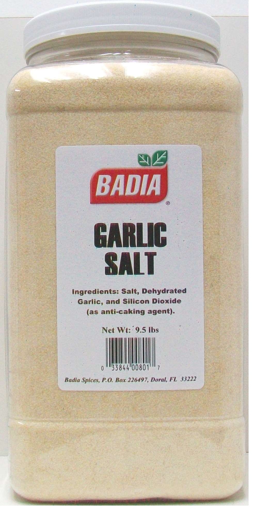 Badia Garlic Salt, 9.5 Pound -- 4 per case
